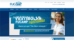 Desktop Screenshot of fucamp.edu.br